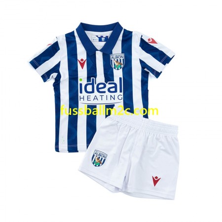 Fußballtrikots West Bromwich Albion Kinder Heim Trikotsatz 2024-2025